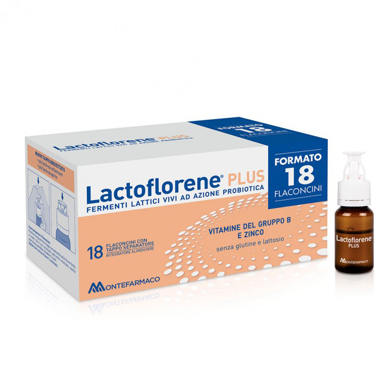 Lactoflorene Plus 18 Flaconi 180 ml - Dolomiti e Natura