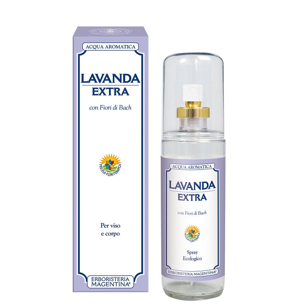 Erboristeria Magentina Lavanda Extra Acqua Aromatica 100 ml - Dolomiti e Natura