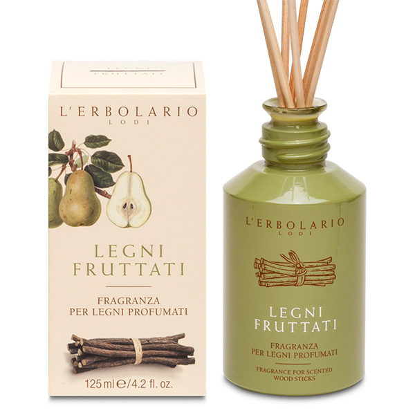 L'Erbolario Legni Fruttati Fragranza Per Legni Profumati 125 ml - Dolomiti e Natura