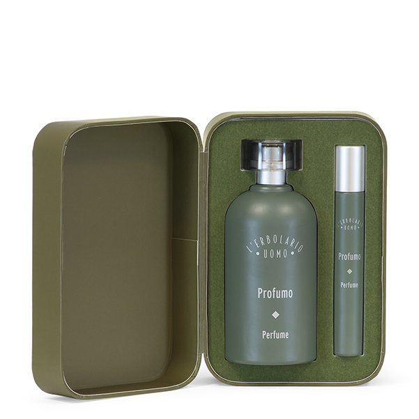 L'Erbolario Uomo Cofanetto Profumo 125 ml + Profumo 10 ml - Dolomiti e Natura