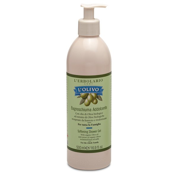 L'Erbolario L'Olivo Bagnoschiuma Addolcente 500 ml - Dolomiti e Natura
