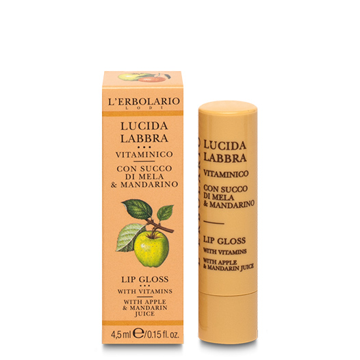 L'Erbolario Lucidalabbra Vitaminico 4,5 ml - Dolomiti e Natura