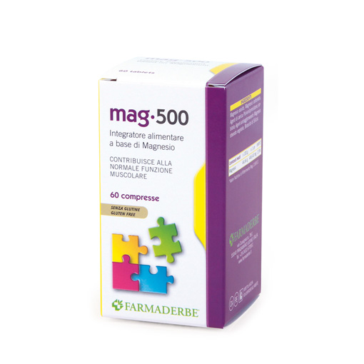 Farmaderbe MAG 500 60 Compresse - Dolomiti e Natura