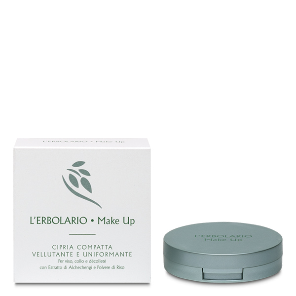 L'Erbolario Make Up Cipria Compatta Vellutante E Uniformante Tonalità Naturale 9 g - Dolomiti e Natura