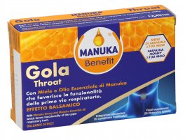 Manuka Benefit Gola Throat 20 Compresse - Dolomiti e Natura