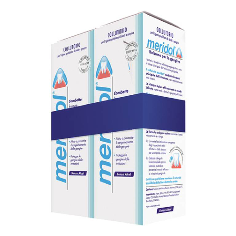 Meridol Collutorio Bipacco 2 x 400 ml - Dolomiti e Natura