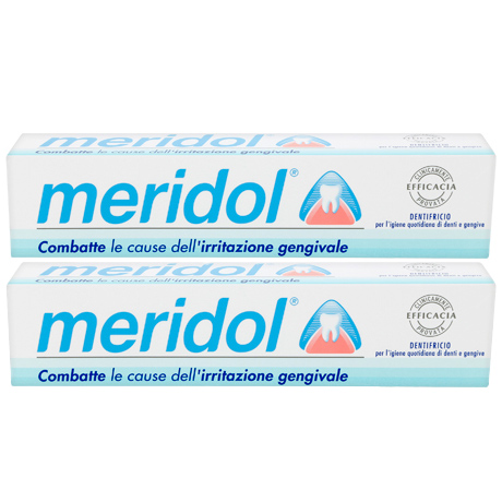 Meridol Dentifricio Bitubo 2 x 75 ml - Dolomiti e Natura