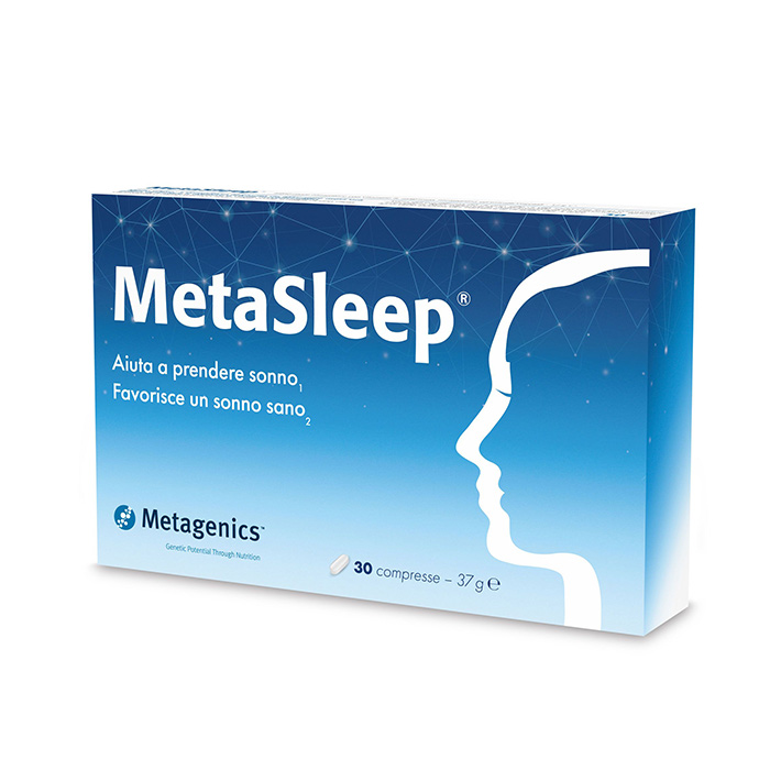 Metagenics MetaSleep 1 mg 30 Capsule - Dolomiti e Natura