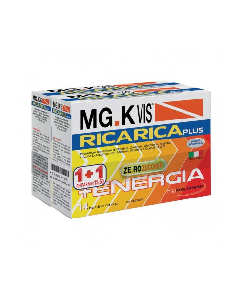 MGK Vis Ricarica Plus 14 Bustine + 14 Bustine - Dolomiti e Natura