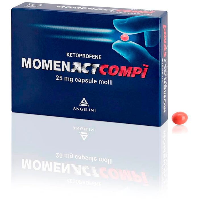 Momenact Compì 10 Capsule 25 mg - Dolomiti e Natura