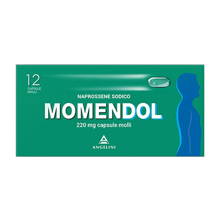 Momendol 12 Capsule Molli 220 mg - Dolomiti e Natura