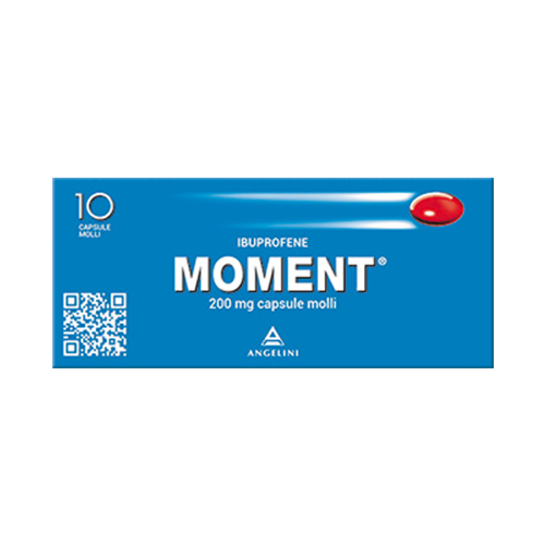 Moment 10 Capsule Molli 200 mg - Dolomiti e Natura