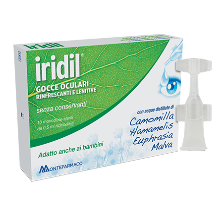 Iridil Gocce Oculari 10 Monodose 0,5 ml - Dolomiti e Natura