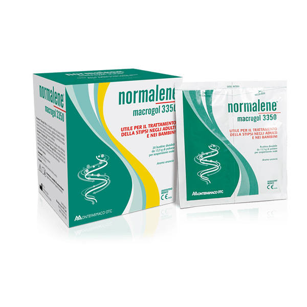 Normalene Macrogol 3350 20 Bustine - Dolomiti e Natura