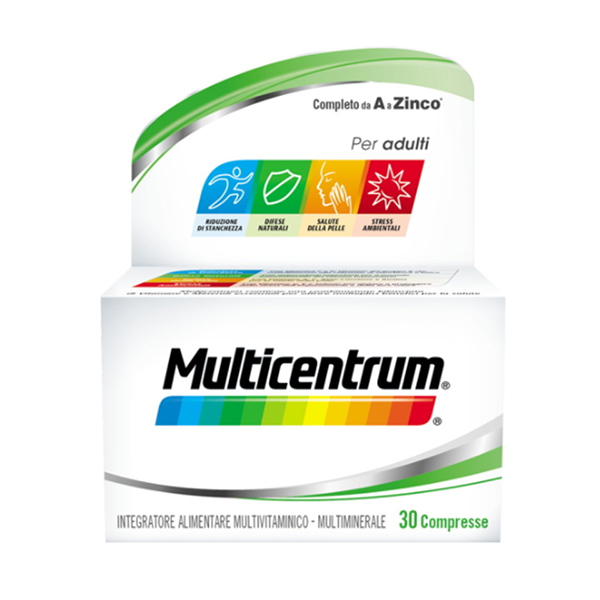 Multicentrum Adulti 30 Compresse Promo - Dolomiti e Natura