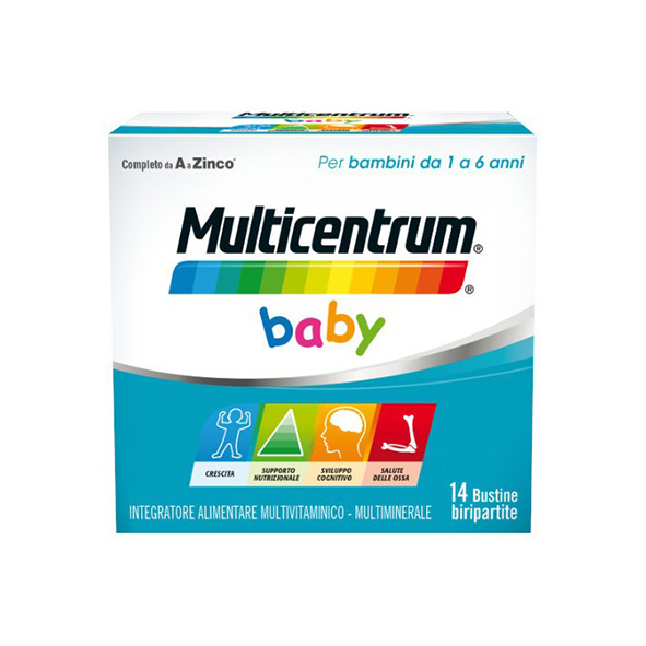 Multicentrum Baby 14 Bustine Effervescenti - Dolomiti e Natura