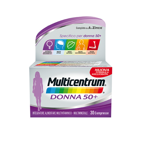 Multicentrum Donna 50+ 30 Compresse - Dolomiti e Natura