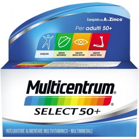 Multicentrum Select 50+ 30 Compresse Promo - Dolomiti e Natura