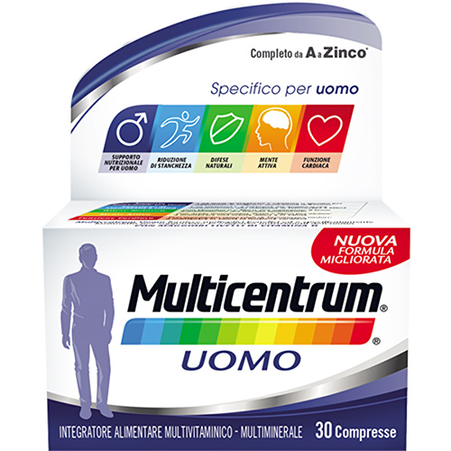 Multicentrum Uomo 30 Compresse - Dolomiti e Natura