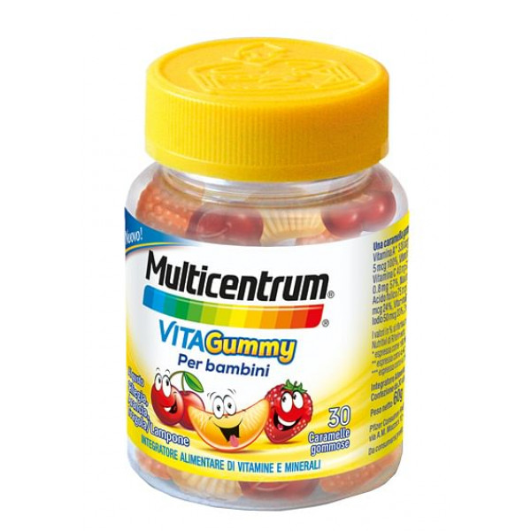 Multricentrum VitaGummy Bambini - 30 Caramelle Gommose Promo - Dolomiti e Natura