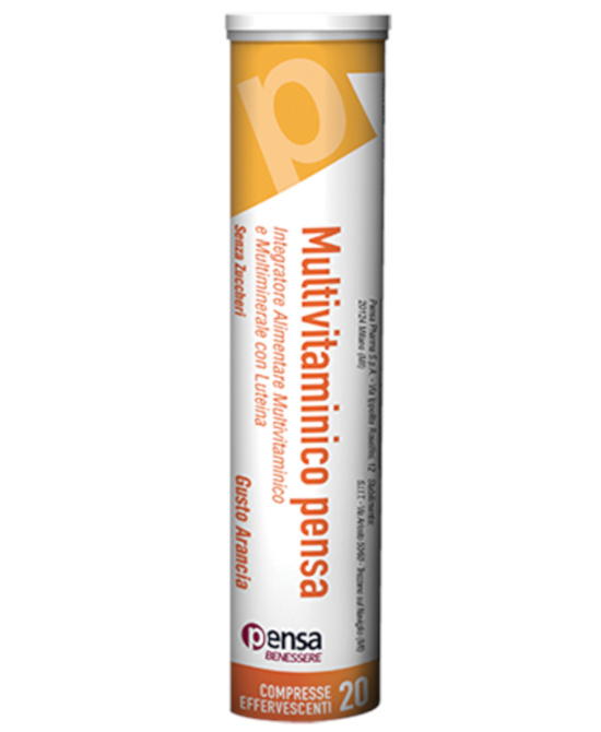 Multivitaminico Pensa - 20 Compresse Effervescenti - Dolomiti e Natura