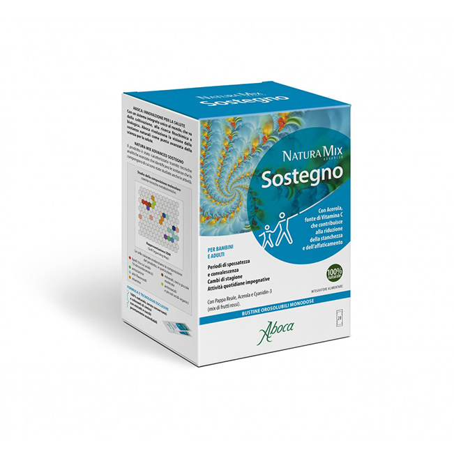 Aboca Natura Mix Advanced Sostegno 20 Bustine - Dolomiti e Natura