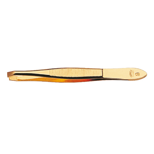 Nippes N° 9G Pinzetta Angolata Gold 8 cm - Dolomiti e Natura