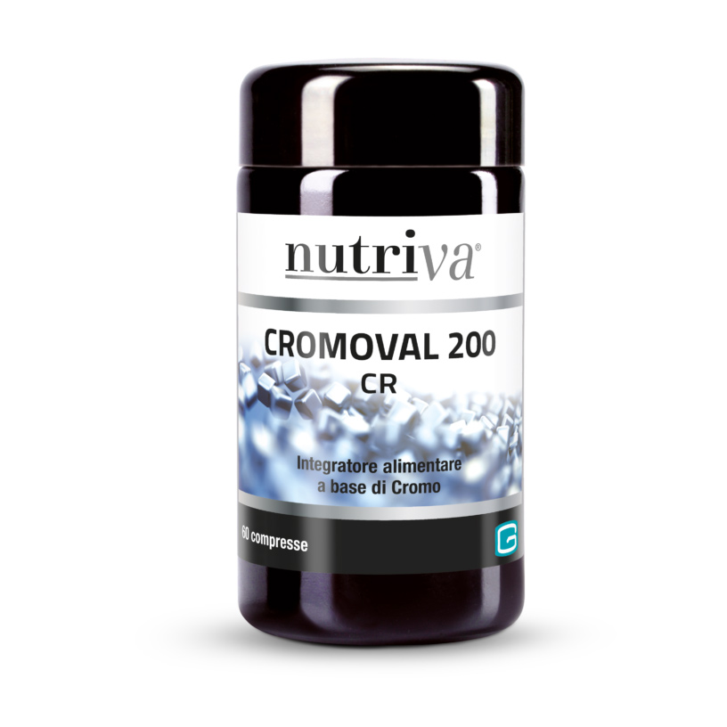 Nutriva Cromoval 200 60 Compresse - Dolomiti e Natura