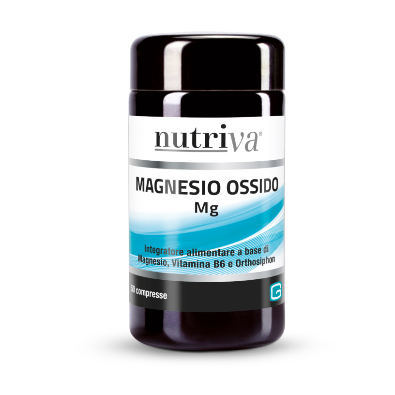 Nutriva Magnesio Ossido 50 Compresse - Dolomiti e Natura