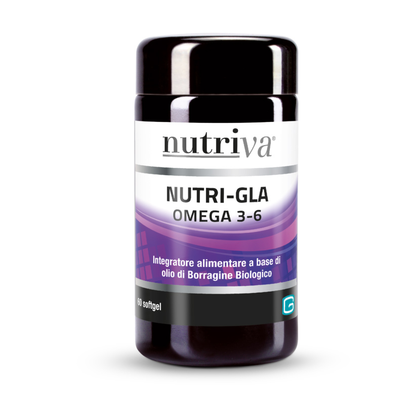 Nutriva Nutri-GLA Omega 3-6 60 Softgel - Dolomiti e Natura