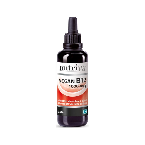 Nutriva Vegan B12 Gocce 30 ml - Dolomiti e Natura