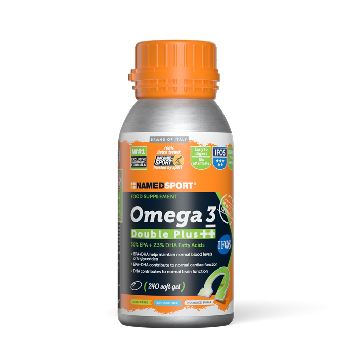 Named Sport Omega 3 Double Plus++ 240 Soft Gel - Dolomiti e Natura