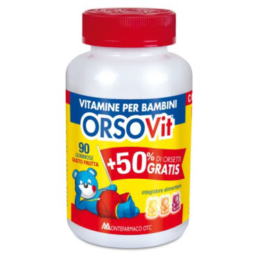 OrsoVit Caramelle Gommose 90 Pezzi - Dolomiti e Natura