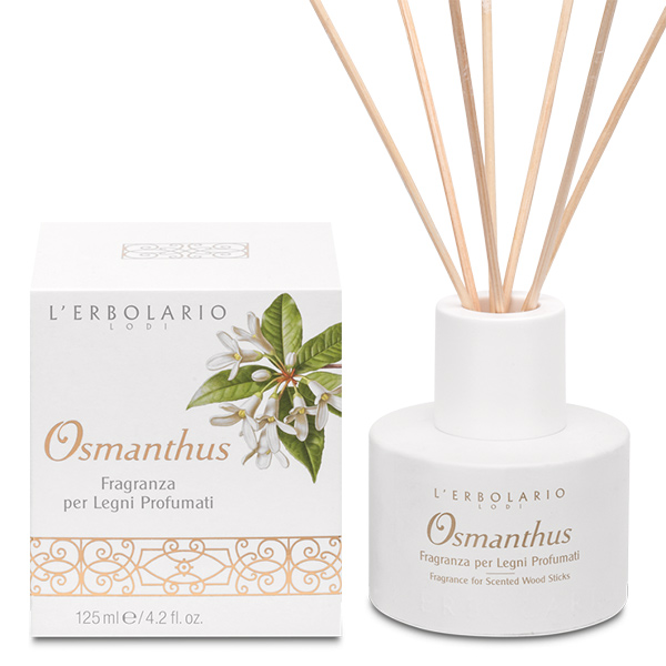 L'Erbolario Osmanthus Fragranza Per Legni Profumati 125 ml - Dolomiti e Natura