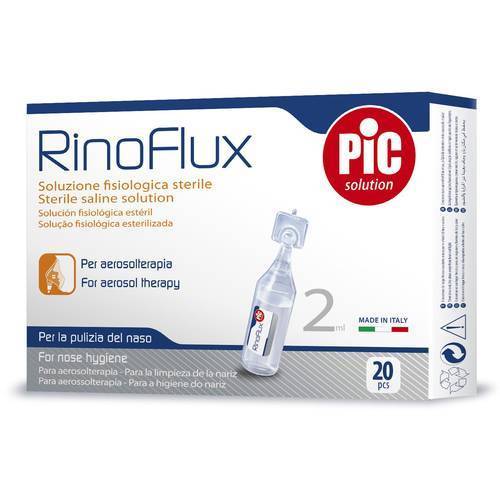 Pic Rinoflux Soluzione Fisiologica 20 Fiale Da 2 ml - Dolomiti e Natura