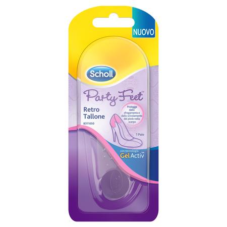 Scholl Gel Activ Party Feet Retro Tallone 1 Paio - Dolomiti e Natura