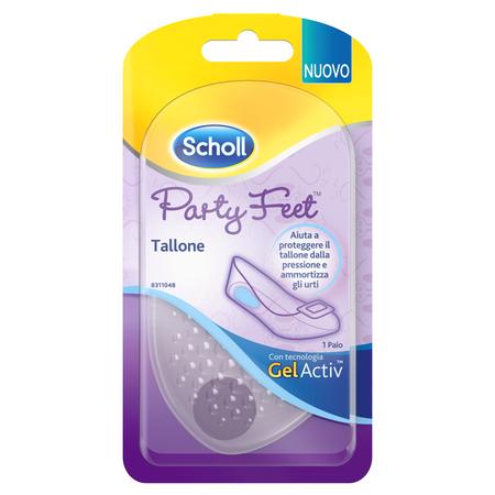 Scholl Gel Activ Party Feet Tallone Plantare Ortopedico 1 Paio - Dolomiti e Natura