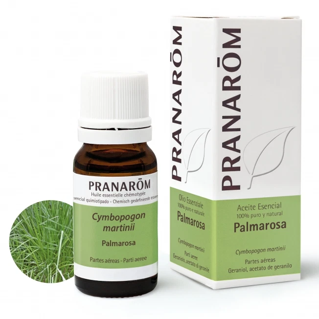 Pranarom Olio Essenziale Bio Palmarosa 10 ml - Dolomiti e Natura