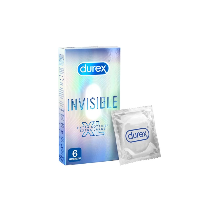 Durex Invisible XL 6 Pezzi - Dolomiti e Natura