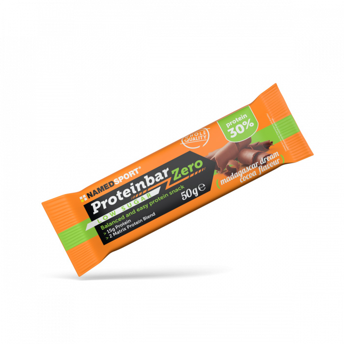 Named Proteinbar Zero Madagascar Dream Cocoa 50 g - Dolomiti e Natura
