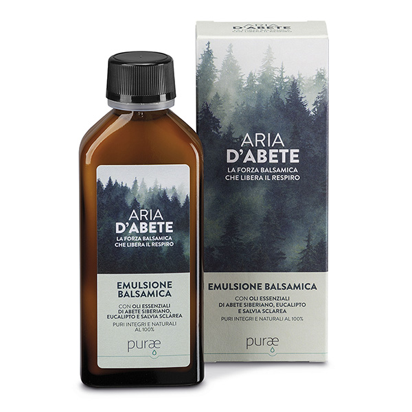 Purae Emulsione Balsamica Aria D'Abete 100 ml - Dolomiti e Natura