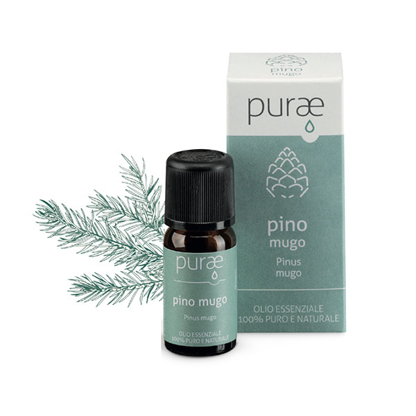 Purae Olio Essenziale Bio Pino Mugo 10 ml - Dolomiti e Natura