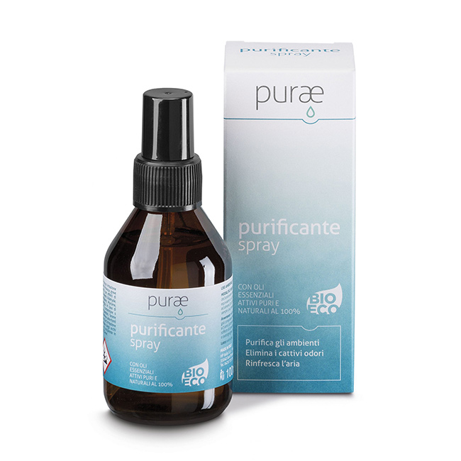 Purae Spray Purificante Con Olio Essenziale 100 ml - Dolomiti e Natura