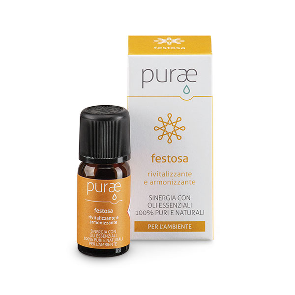 Purae Sinergia Oli Essenziali Festosa 10 ml - Dolomiti e Natura