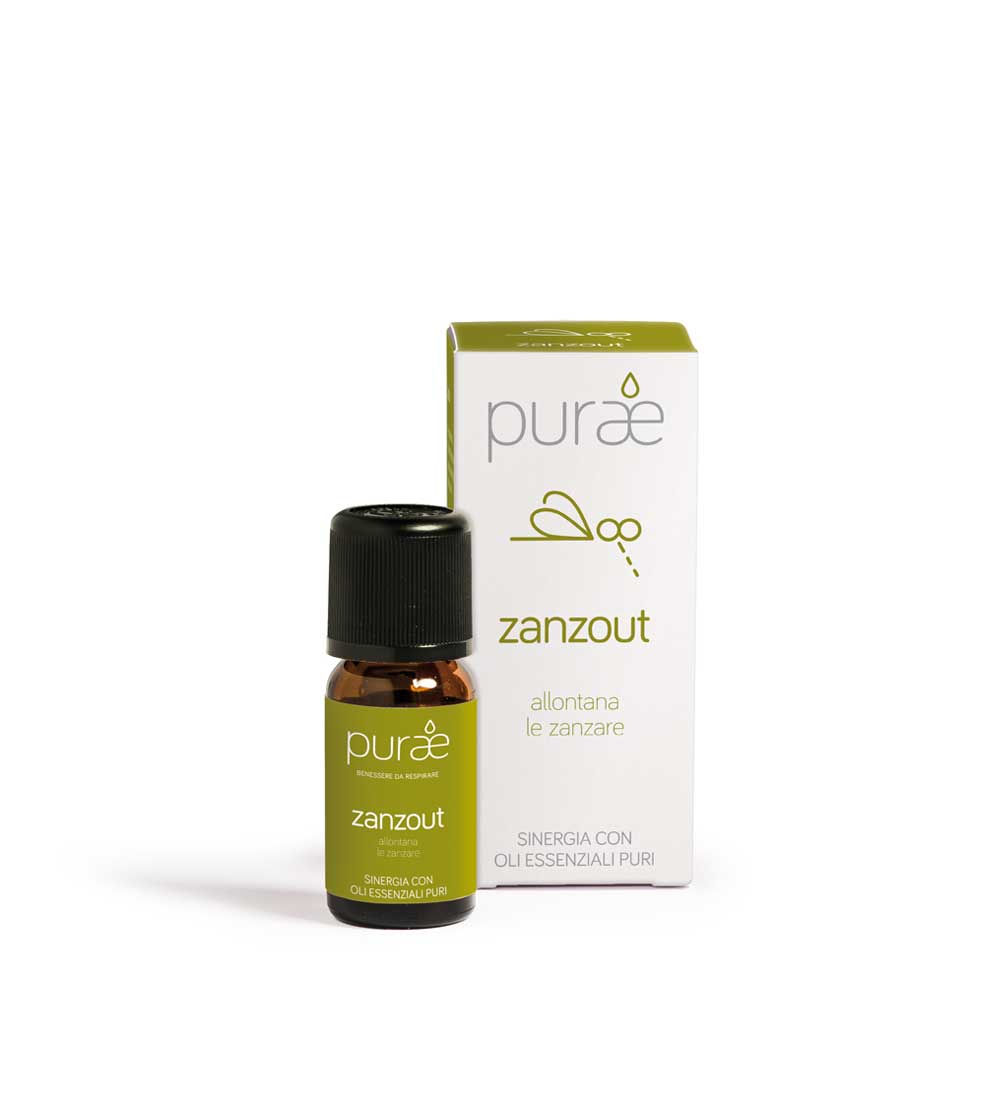 Purae Sinergia Oli Essenziali Zanzout 10 ml - Dolomiti e Natura