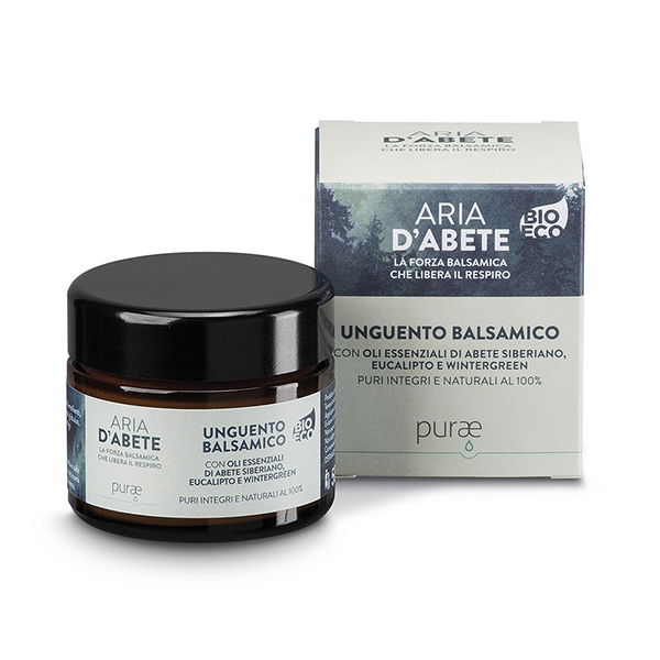 Purae Unguento Balsamico Aria D'abete 50 ml - Dolomiti e Natura