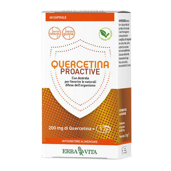 Quercetina ProActive 200 mg 60 Capsule  - Dolomiti e Natura