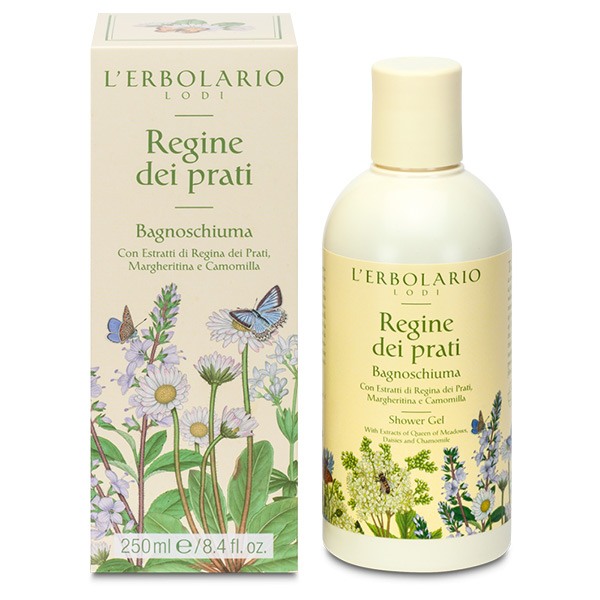 L'Erbolario Regine Dei Prati Bagnoschiuma 250 ml - Dolomiti e Natura