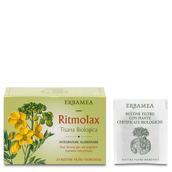 Erbamea Ritmolax Tisana Biologica 20 Filtri - Dolomiti e Natura