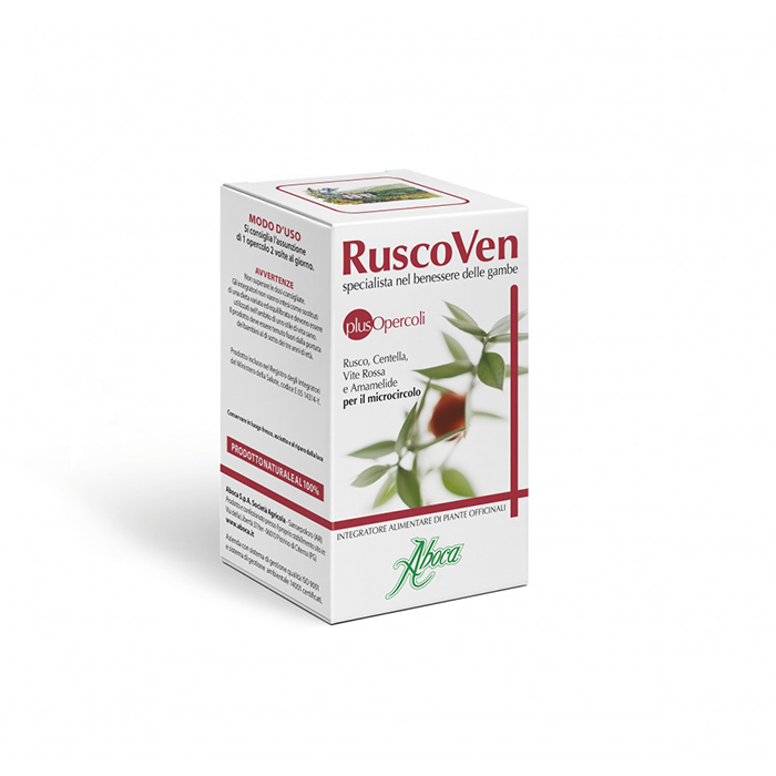 Aboca RuscoVen Plus 50 Opercoli - Dolomiti e Natura